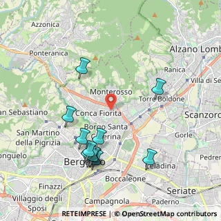 Mappa Via Livio Tito, 24123 Bergamo BG, Italia (2.145)
