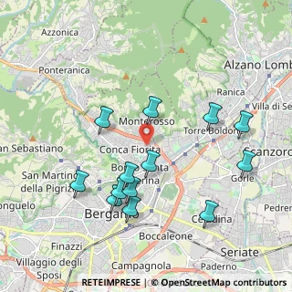 Mappa Via Livio Tito, 24123 Bergamo BG, Italia (1.99385)