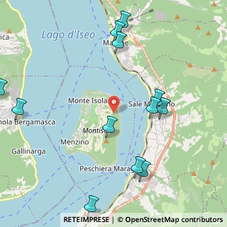 Mappa Località Carzano, 25050 Monte Isola BS, Italia (2.58417)