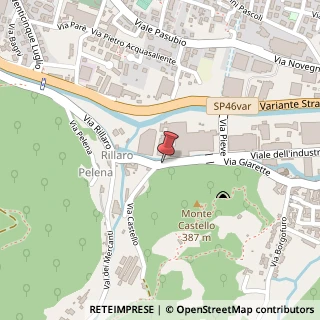 Mappa Via Giarrette, 11, 36036 Torrebelvicino, Vicenza (Veneto)