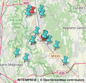 Mappa Via Crocefisso, 21049 Tradate VA, Italia (3.2575)