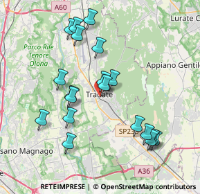 Mappa Via Crocefisso, 21049 Tradate VA, Italia (3.80684)