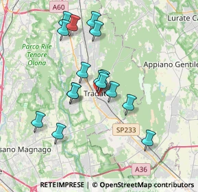 Mappa Corso Bernacchi Paolo, 21049 Tradate VA, Italia (3.2775)