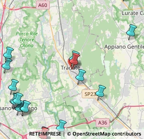 Mappa Corso Bernacchi Paolo, 21049 Tradate VA, Italia (6.527)