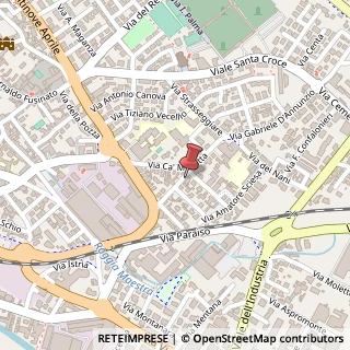 Mappa Via Damiano Chiesa, 60, 36015 Schio, Vicenza (Veneto)