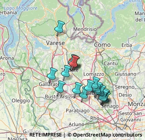 Mappa Via Sally Mayer, 21049 Tradate VA, Italia (12.56167)