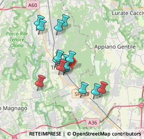 Mappa Via Sally Mayer, 21049 Tradate VA, Italia (2.89933)