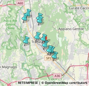 Mappa Via Sally Mayer, 21049 Tradate VA, Italia (2.9)