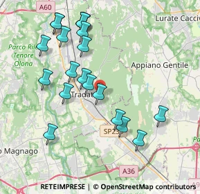 Mappa Via Sally Mayer, 21049 Tradate VA, Italia (4.0435)