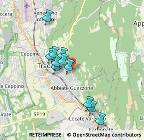 Mappa Via Sally Mayer, 21049 Tradate VA, Italia (1.58364)