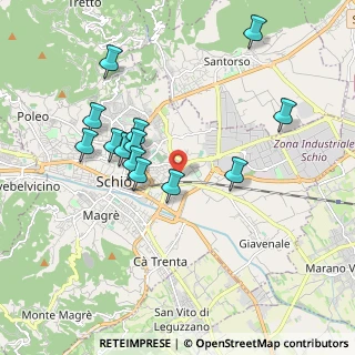 Mappa Via Costantino Nigra, 36015 Schio VI, Italia (1.81846)