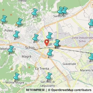 Mappa Via Costantino Nigra, 36015 Schio VI, Italia (2.73813)