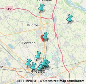 Mappa Via Solferino, 31050 Villorba TV, Italia (4.63909)
