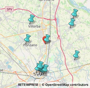 Mappa Via Solferino, 31050 Villorba TV, Italia (4.60182)