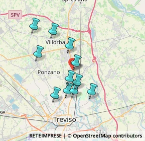 Mappa Via Solferino, 31050 Villorba TV, Italia (3.02182)