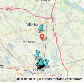 Mappa Via Solferino, 31050 Villorba TV, Italia (4.8465)