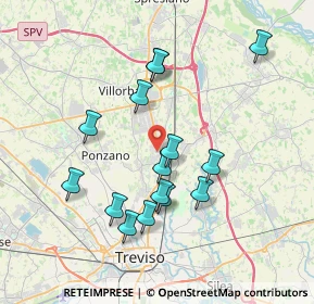 Mappa Via Solferino, 31050 Villorba TV, Italia (3.50133)