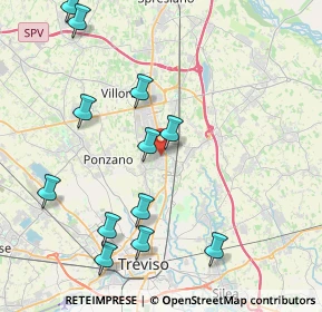 Mappa Via Solferino, 31050 Villorba TV, Italia (4.60583)