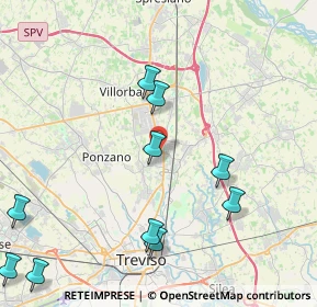 Mappa Via Solferino, 31050 Villorba TV, Italia (5.29182)