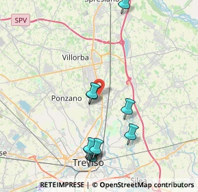 Mappa Via Solferino, 31050 Villorba TV, Italia (4.25545)