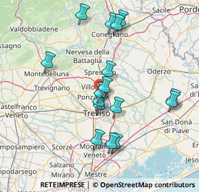 Mappa Via Solferino, 31050 Villorba TV, Italia (14.16625)