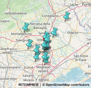 Mappa Via Solferino, 31050 Villorba TV, Italia (8.84467)