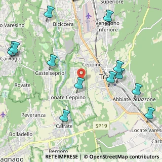 Mappa Via San Lucio, 21050 Lonate Ceppino VA, Italia (2.93933)