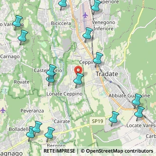 Mappa Via San Lucio, 21050 Lonate Ceppino VA, Italia (3.02)