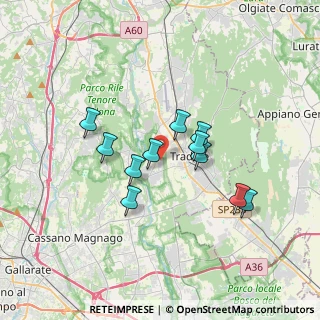 Mappa Via San Lucio, 21050 Lonate Ceppino VA, Italia (2.83091)