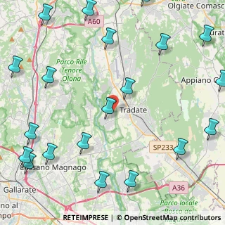 Mappa Via San Lucio, 21050 Lonate Ceppino VA, Italia (6.306)