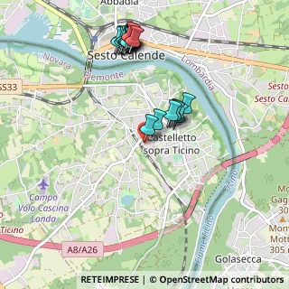 Mappa Via Sandro Pertini, 28053 Castelletto sopra Ticino NO, Italia (1.019)