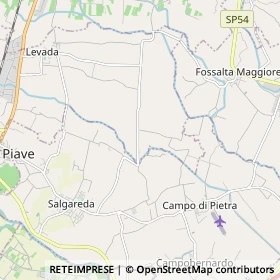 Mappa Ponte San Nicolò