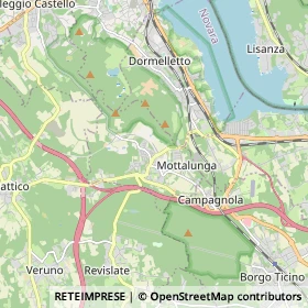 Mappa Comignago
