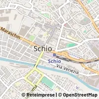 Mapa Schio