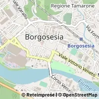 Mapa Borgosesia