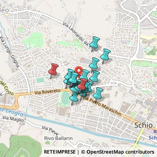 Mappa Via Astico, 36015 Schio VI, Italia (0.254)