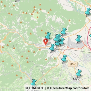 Mappa Via Isonzo, 36015 Schio VI, Italia (5.02429)