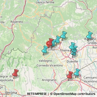 Mappa Via Isonzo, 36015 Schio VI, Italia (16.03)