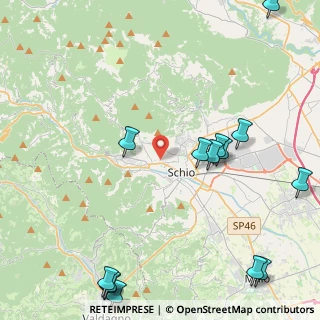 Mappa Via Grigi, 36015 Schio VI, Italia (5.94143)