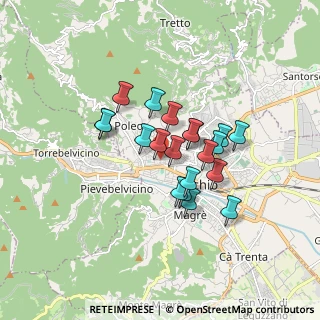 Mappa Via Grigi, 36015 Schio VI, Italia (1.266)