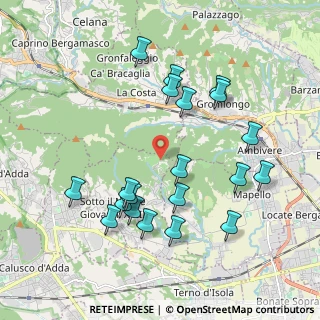 Mappa Via Regina Teoperga, 24039 Fontanella BG, Italia (2.0145)