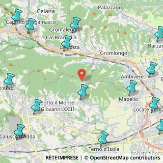 Mappa Via Regina Teoperga, 24039 Fontanella BG, Italia (3.53667)