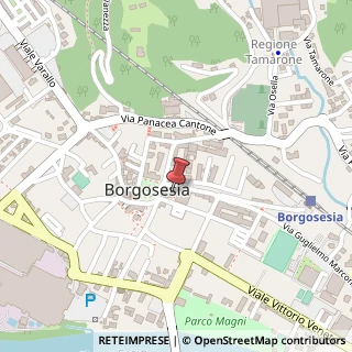 Mappa Via Geometra Sesone, 6a, 13011 Borgosesia, Vercelli (Piemonte)