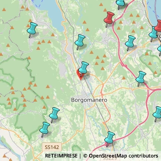 Mappa SS 229, 28010 Borgomanero NO, Italia (6.93125)