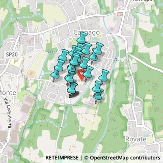 Mappa Via Giacomo Leopardi, 21040 Carnago VA, Italia (0.26538)