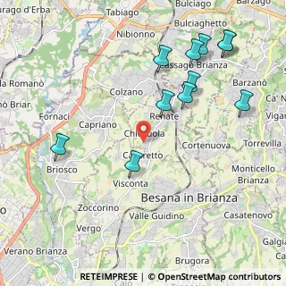 Mappa Via S. Mauro, 20838 Renate MB, Italia (2.32909)