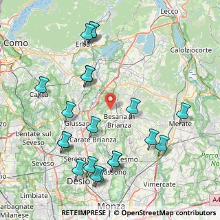 Mappa Via S. Mauro, 20838 Renate MB, Italia (9.4405)