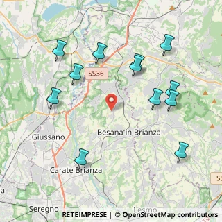 Mappa Via S. Mauro, 20838 Renate MB, Italia (4.45917)