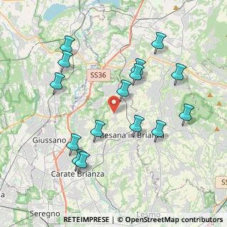 Mappa Via S. Mauro, 20838 Renate MB, Italia (4.08467)