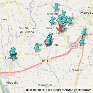 Mappa Via Guglielmo Marconi, 36064 Mason Vicentino VI, Italia (2.0545)